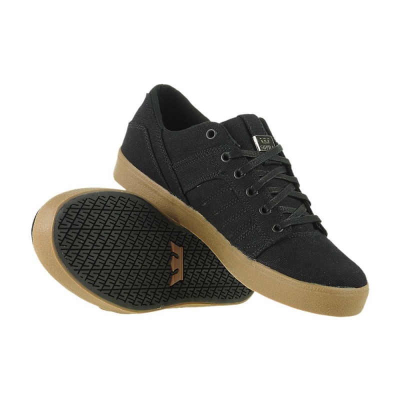 Supra SkyLow 1.5 Lave Dame Svarte | QTPHS8264