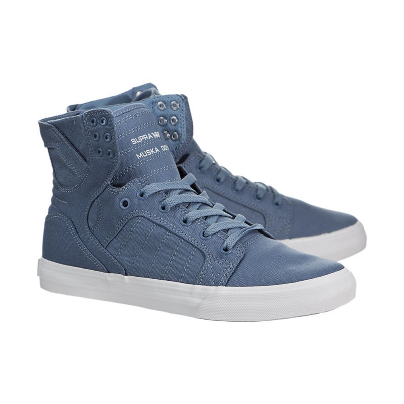 Supra SkyTop D Høye Dame Blå | ETPLX6539