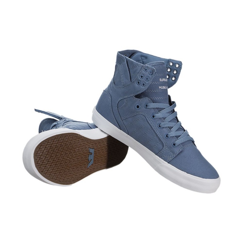 Supra SkyTop D Høye Dame Blå | ETPLX6539