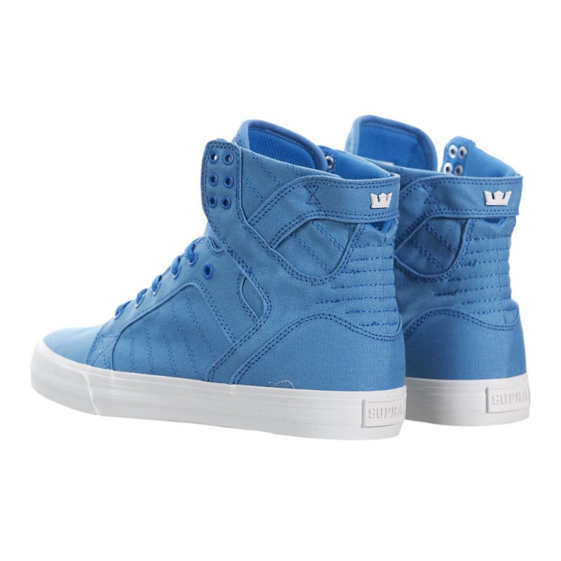 Supra SkyTop D Høye Dame Blå | XPRIJ7180