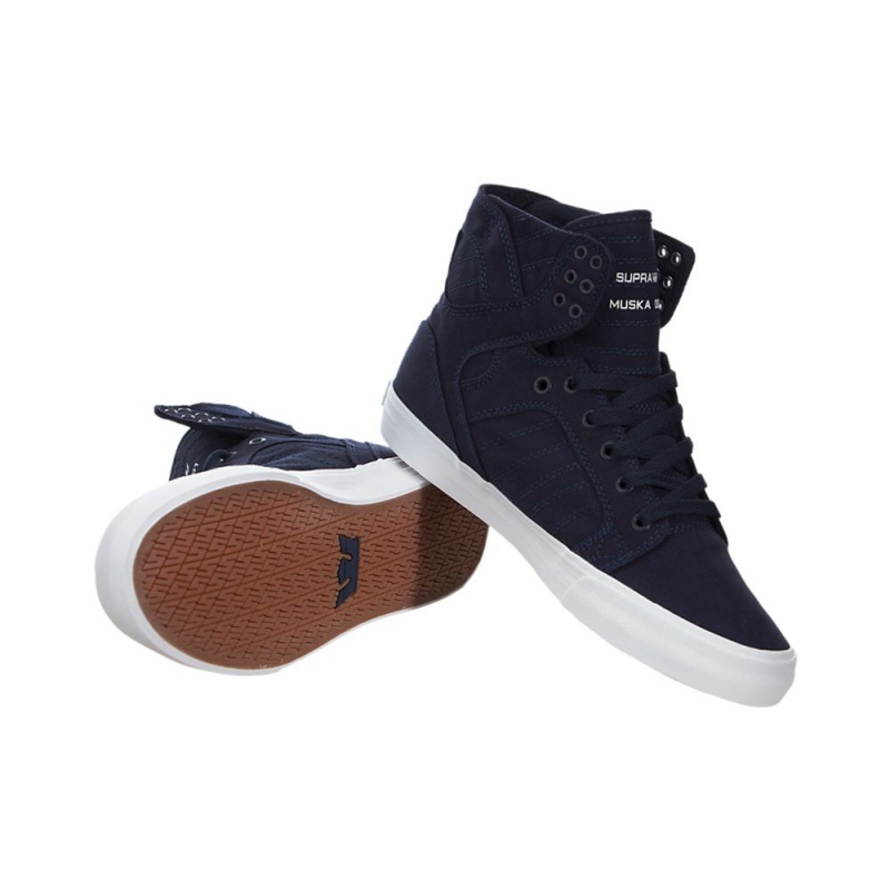 Supra SkyTop D Høye Dame Marineblå | GCVXK3965