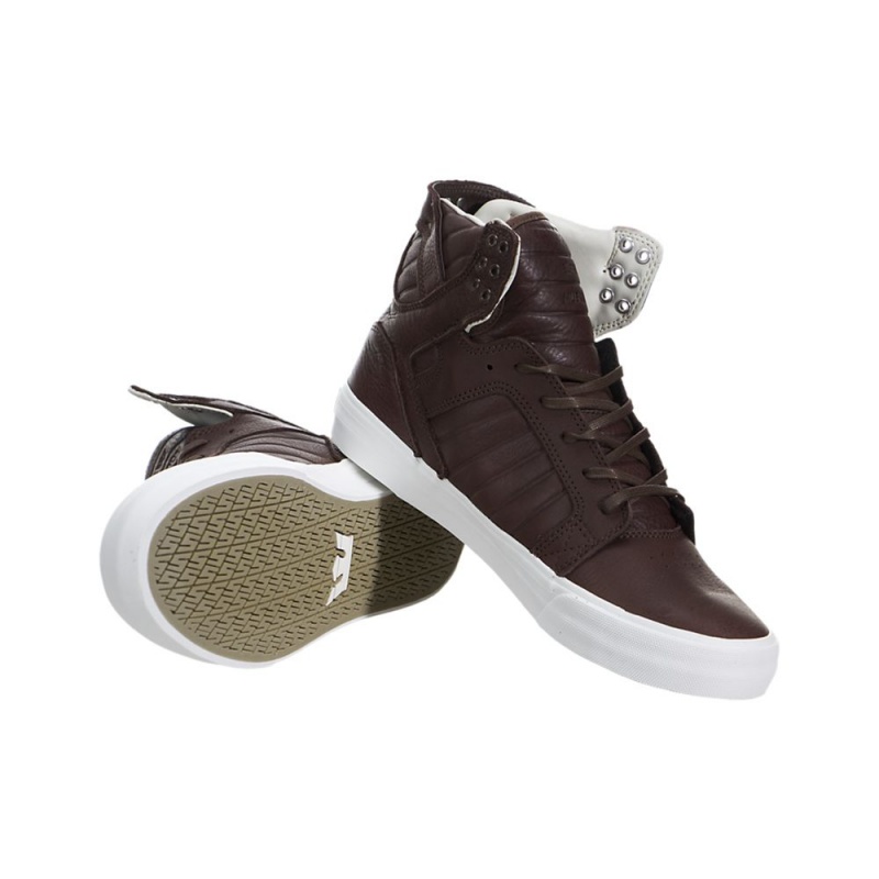 Supra SkyTop HF Høye Dame Brune | LOVAB5816