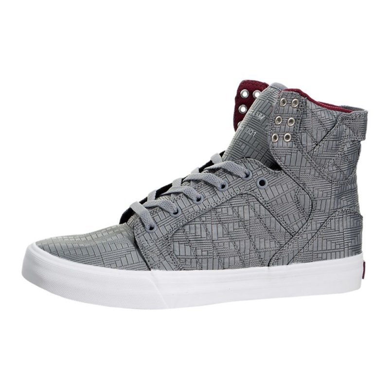 Supra SkyTop HF Høye Dame Grå | VMCAL9236