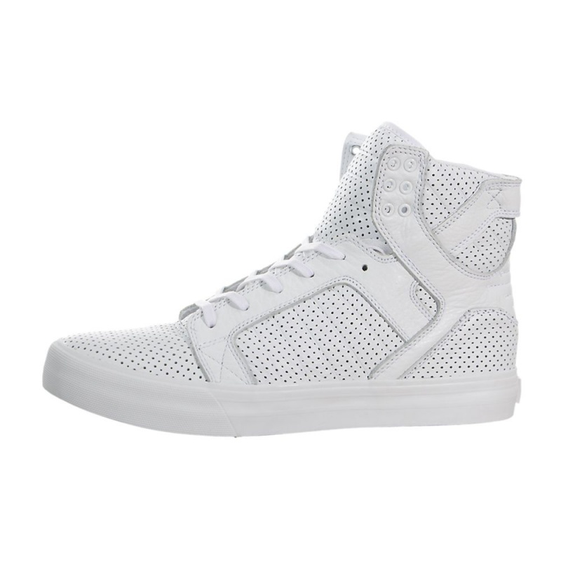 Supra SkyTop HF Høye Dame Hvite | YVNCM3876