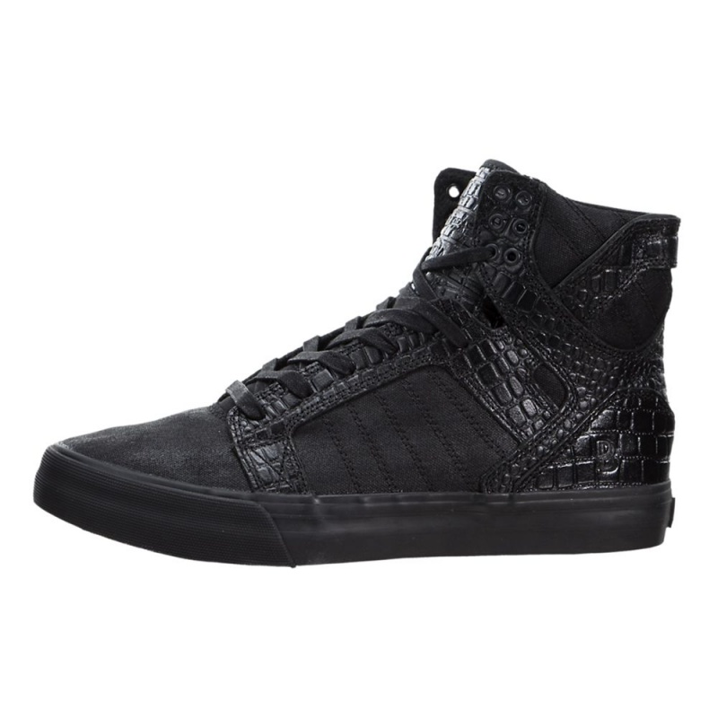 Supra SkyTop HF Høye Dame Svarte | HMEFO0261