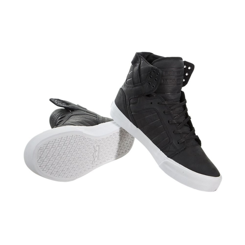 Supra SkyTop HF Høye Dame Svarte | PVNCQ6941