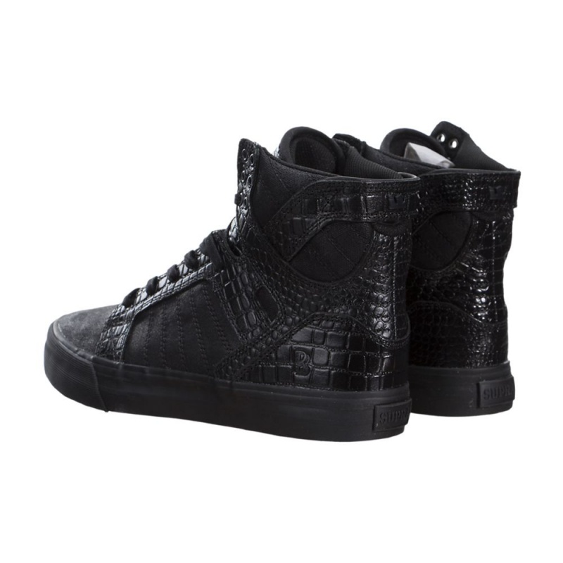 Supra SkyTop HF Høye Herre Svarte | NBJHR2857