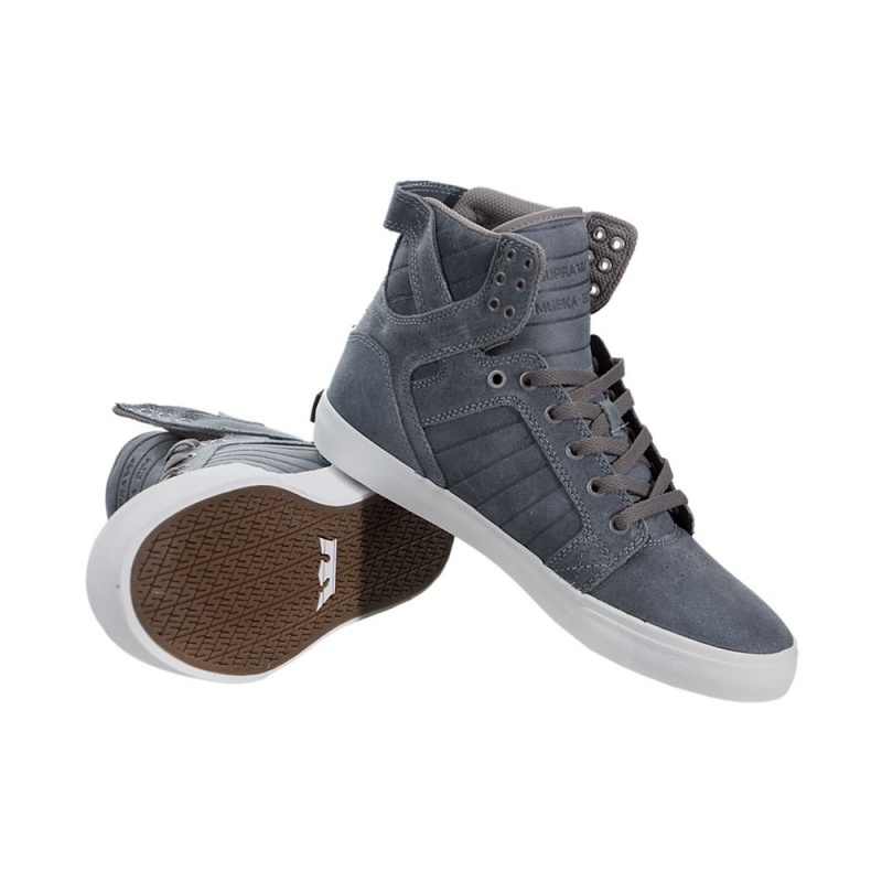 Supra SkyTop Høye Dame Blå | PYCOE6347