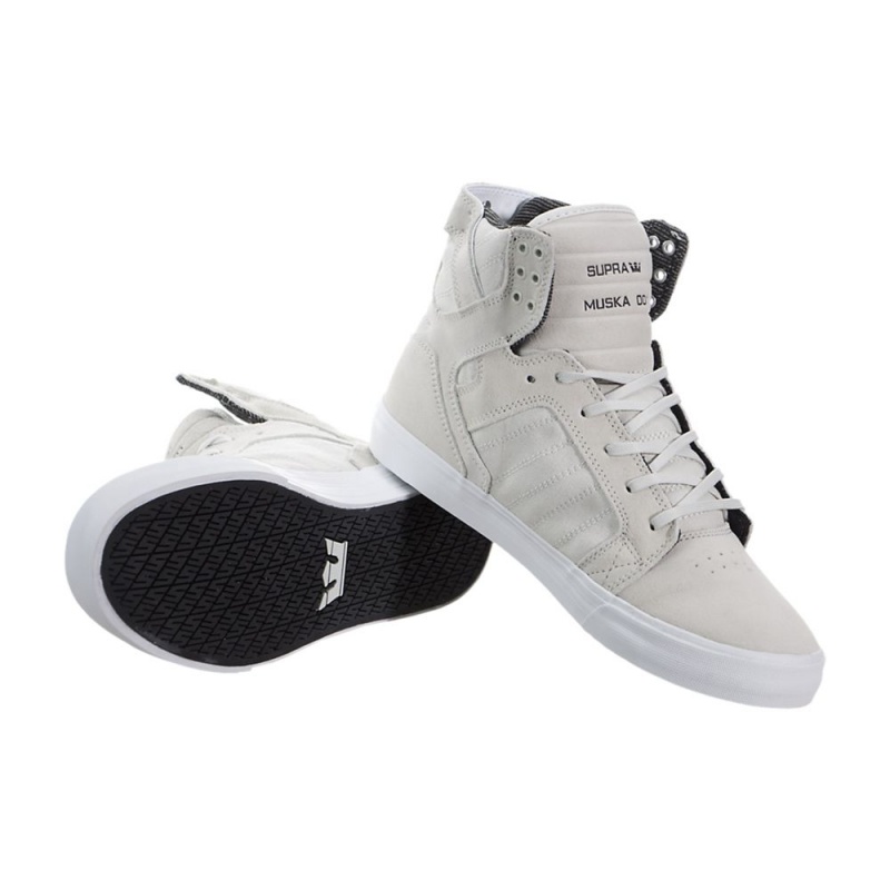 Supra SkyTop Høye Dame Grå | KARLS0194