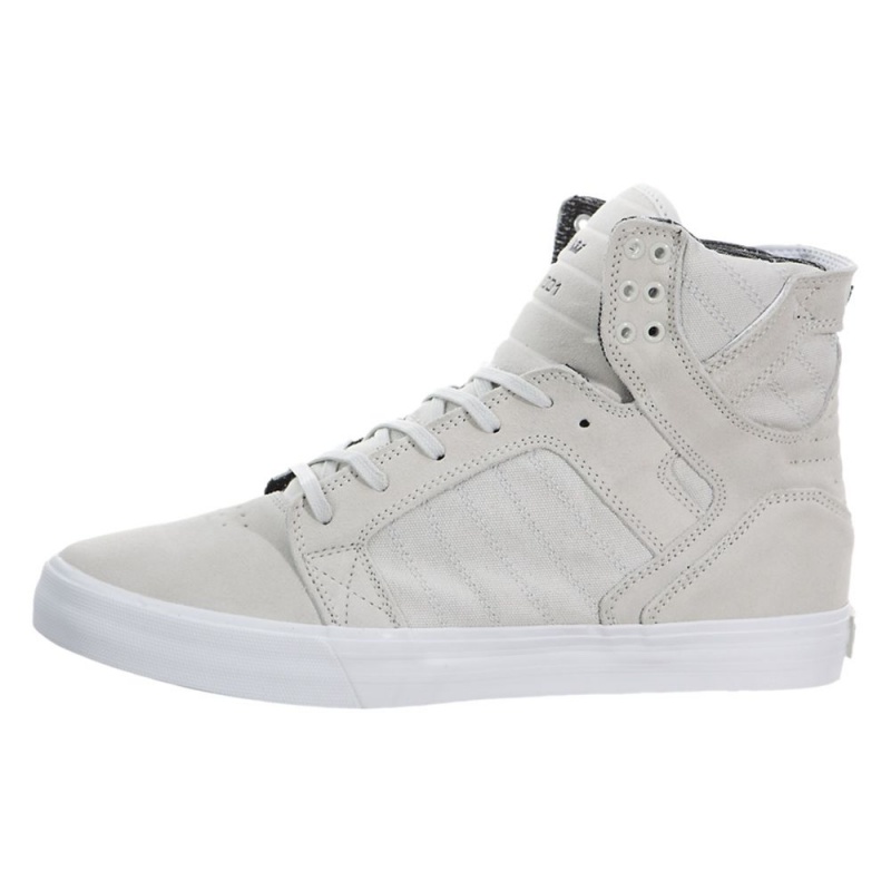 Supra SkyTop Høye Dame Grå | KARLS0194