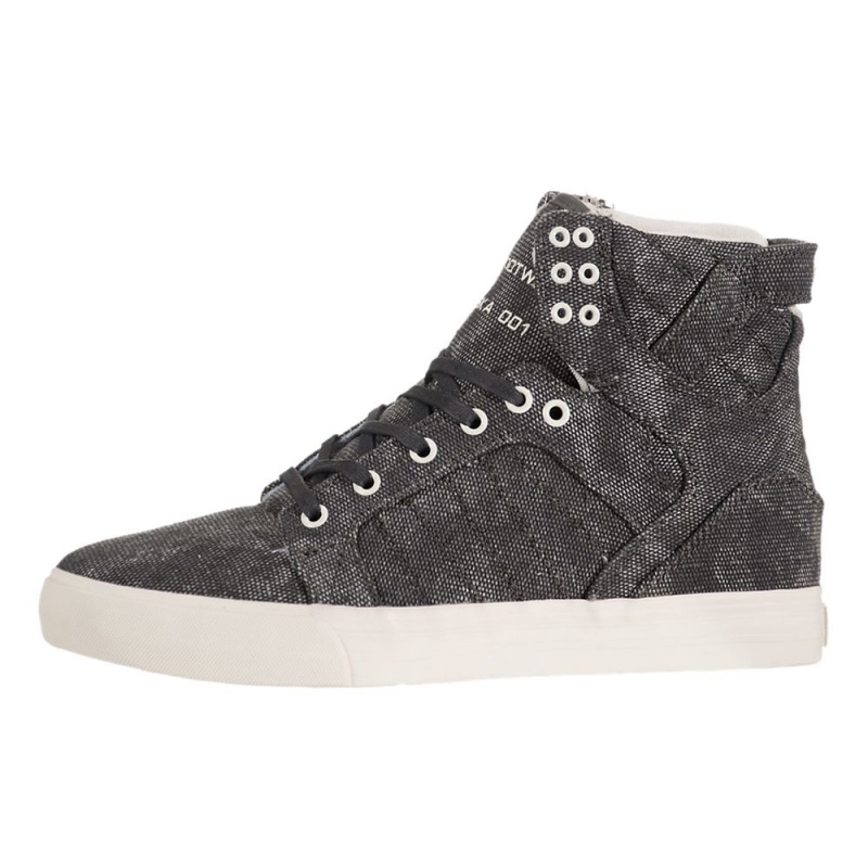 Supra SkyTop Høye Dame Grå | QSAPR8310