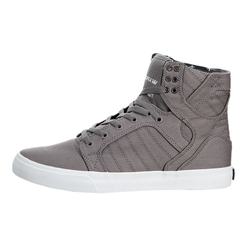 Supra SkyTop Høye Dame Grå | STUKI3059