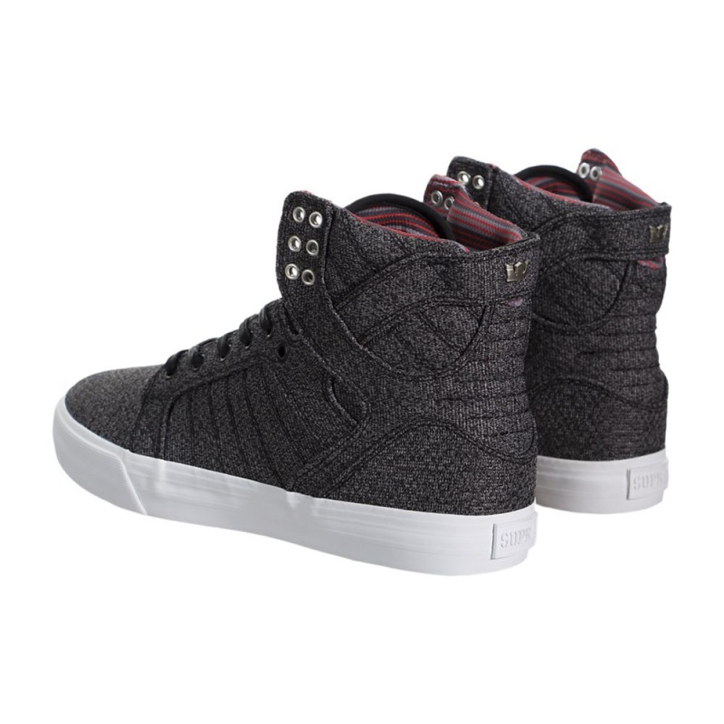 Supra SkyTop Høye Dame Grå | VCSLM8521