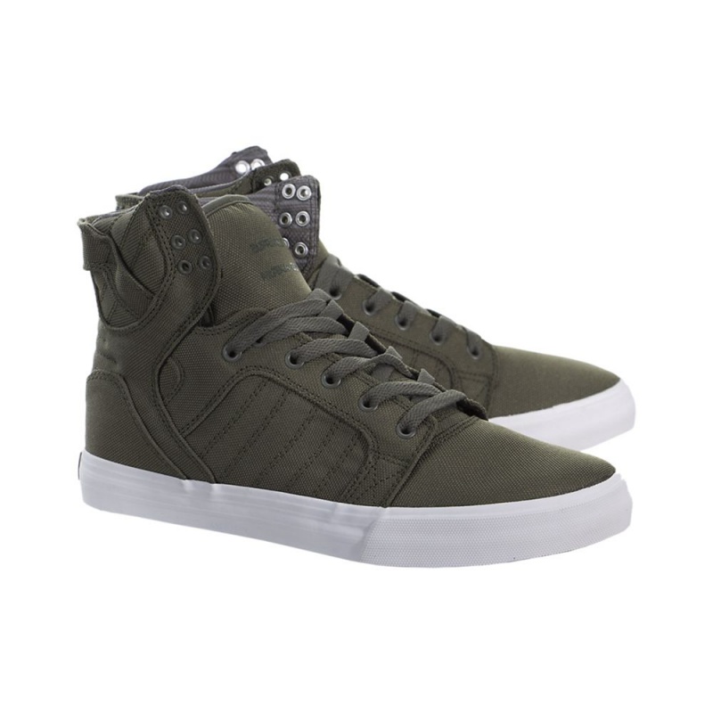 Supra SkyTop Høye Dame Grønn | CQBDO9380