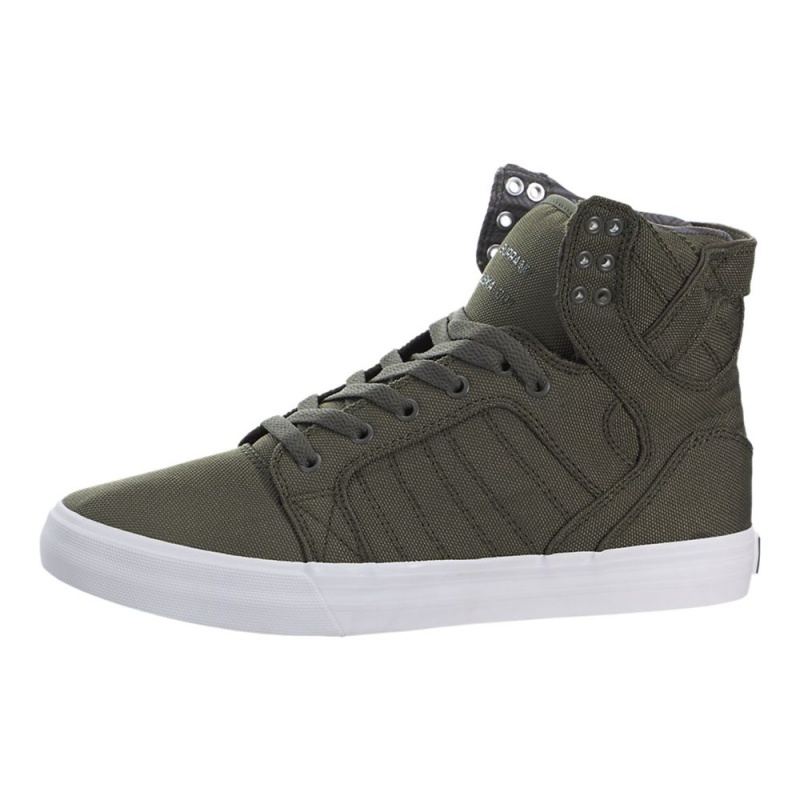 Supra SkyTop Høye Dame Grønn | CQBDO9380