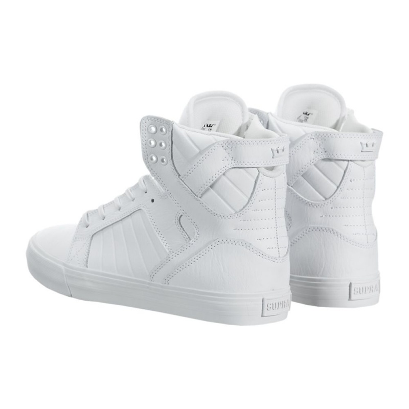 Supra SkyTop Høye Dame Hvite | XTEYP2189