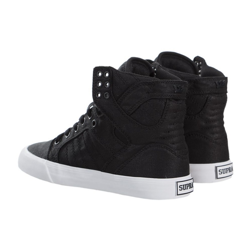 Supra SkyTop Høye Dame Svarte | FGRLO0482