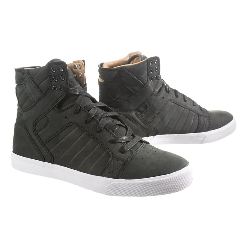 Supra SkyTop Høye Dame Svarte | HIVDZ7906