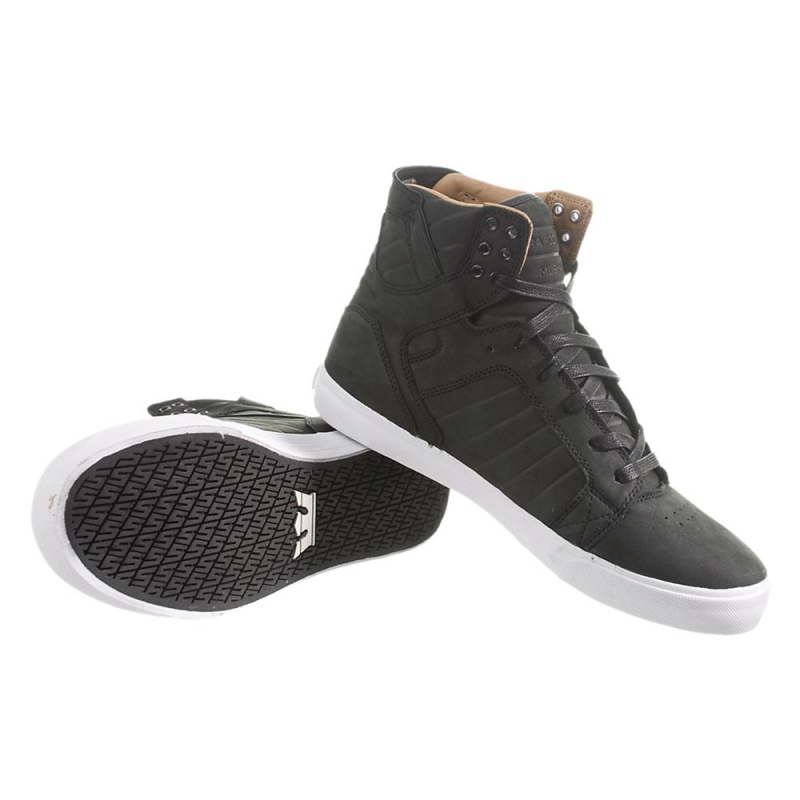 Supra SkyTop Høye Dame Svarte | HIVDZ7906