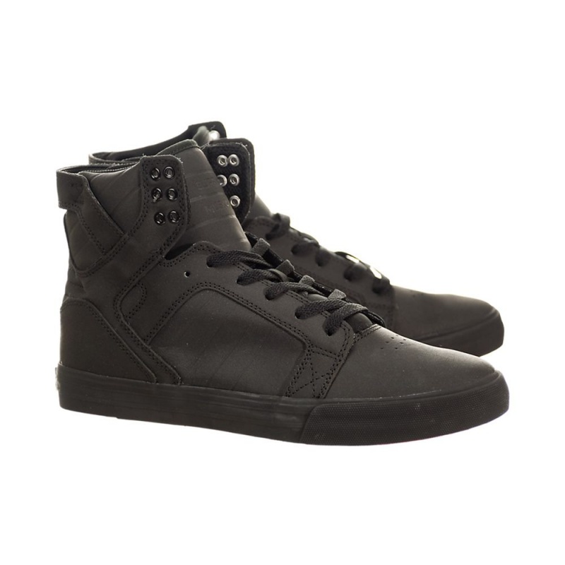 Supra SkyTop Høye Dame Svarte | LBEIN0517