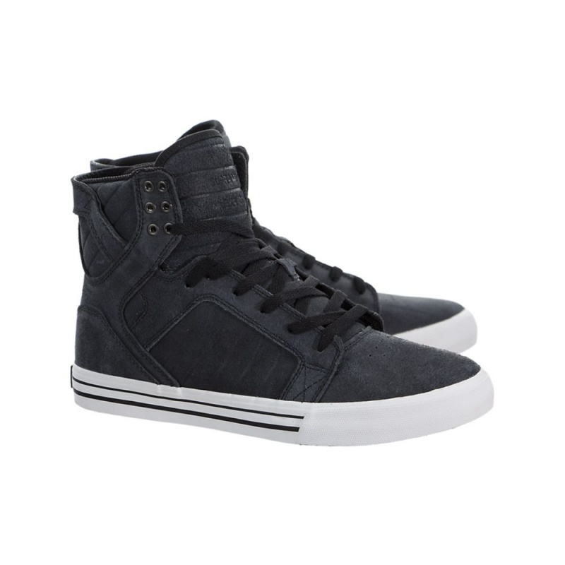 Supra SkyTop Høye Dame Svarte | POHQW7326