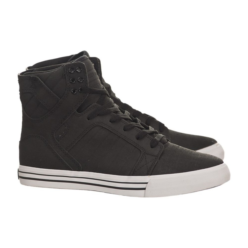 Supra SkyTop Høye Dame Svarte | THZCY6593