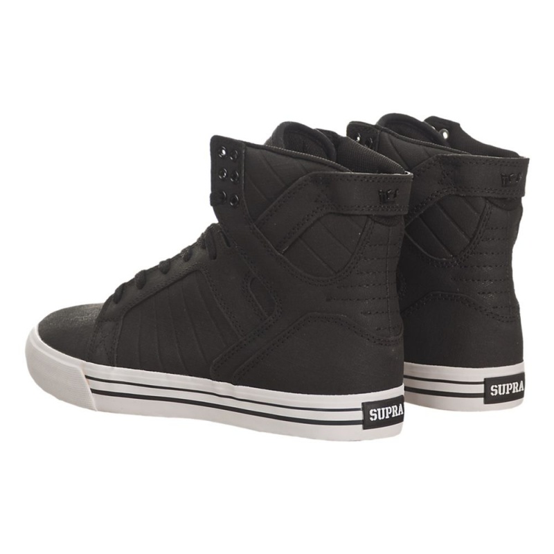 Supra SkyTop Høye Dame Svarte | THZCY6593