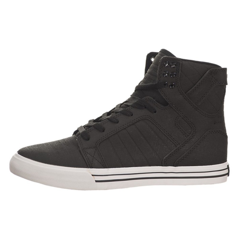 Supra SkyTop Høye Dame Svarte | THZCY6593