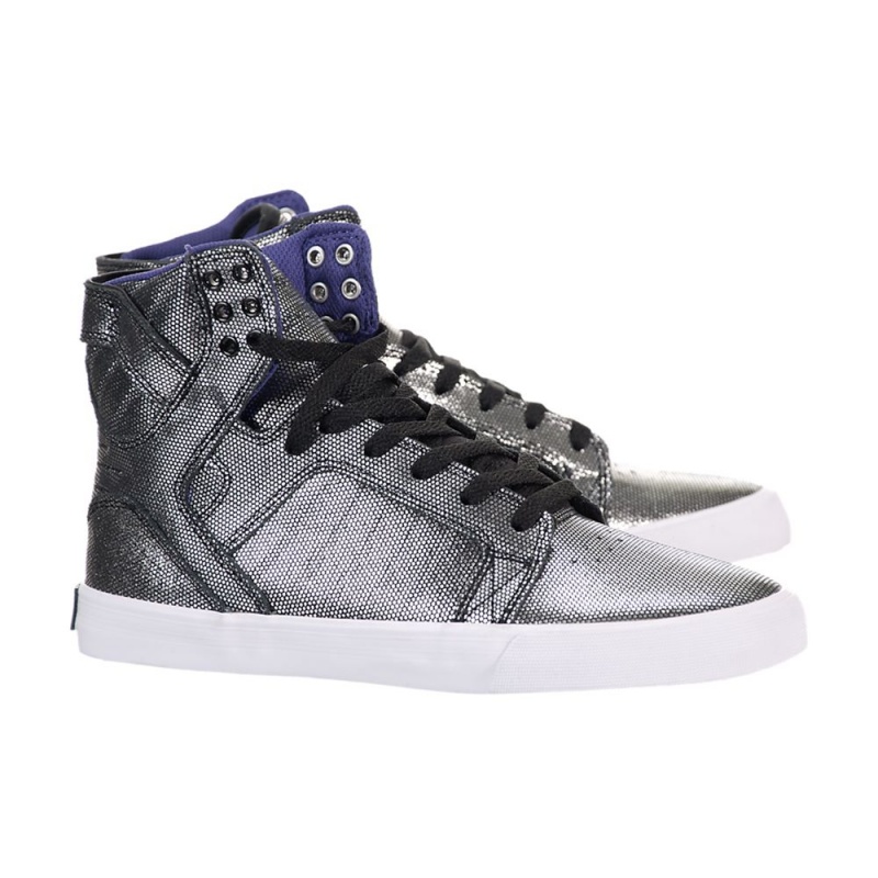 Supra SkyTop Høye Dame Svarte | ZRYIC4560