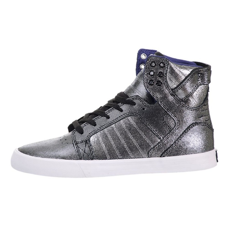 Supra SkyTop Høye Dame Svarte | ZRYIC4560