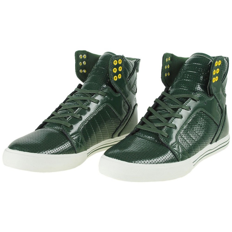 Supra SkyTop Høye Herre Grønn | EPYCH0839