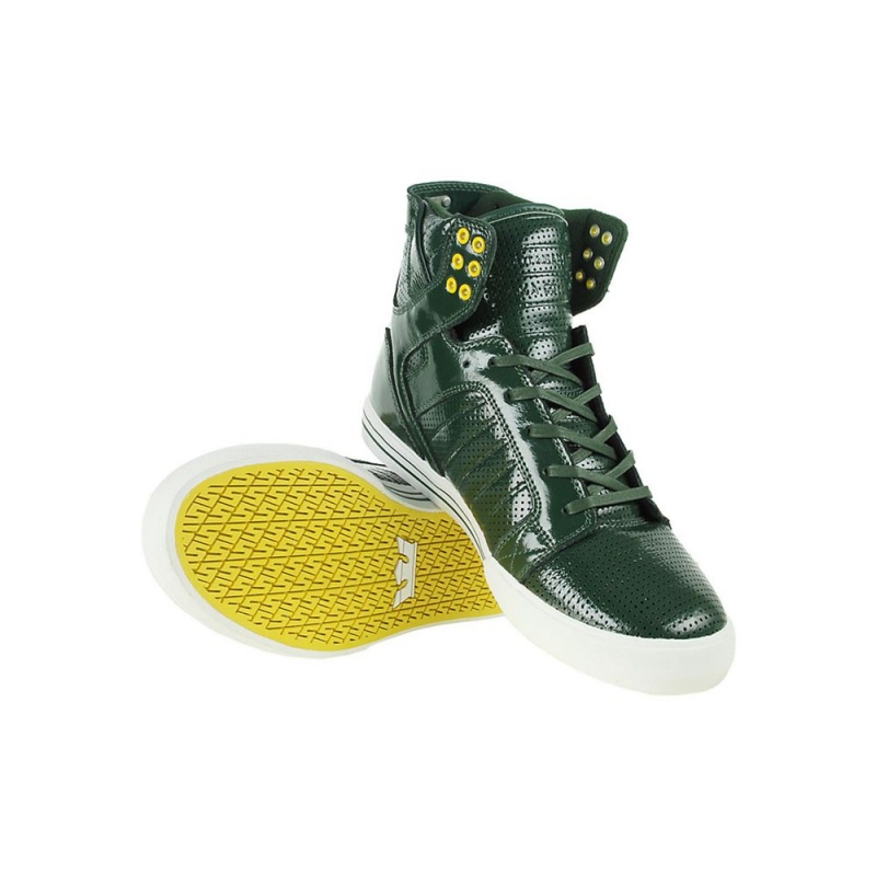 Supra SkyTop Høye Herre Grønn | EPYCH0839