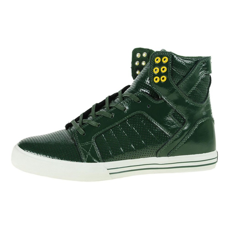 Supra SkyTop Høye Herre Grønn | EPYCH0839