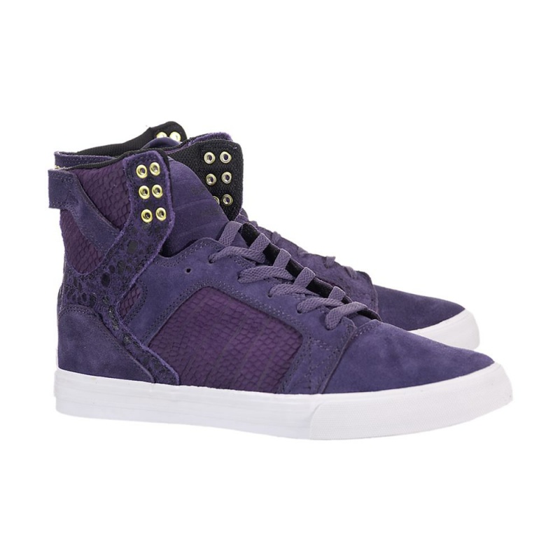 Supra SkyTop Høye Herre Lilla | ULMEB0912