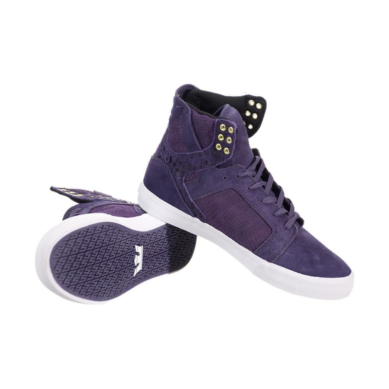 Supra SkyTop Høye Herre Lilla | ULMEB0912