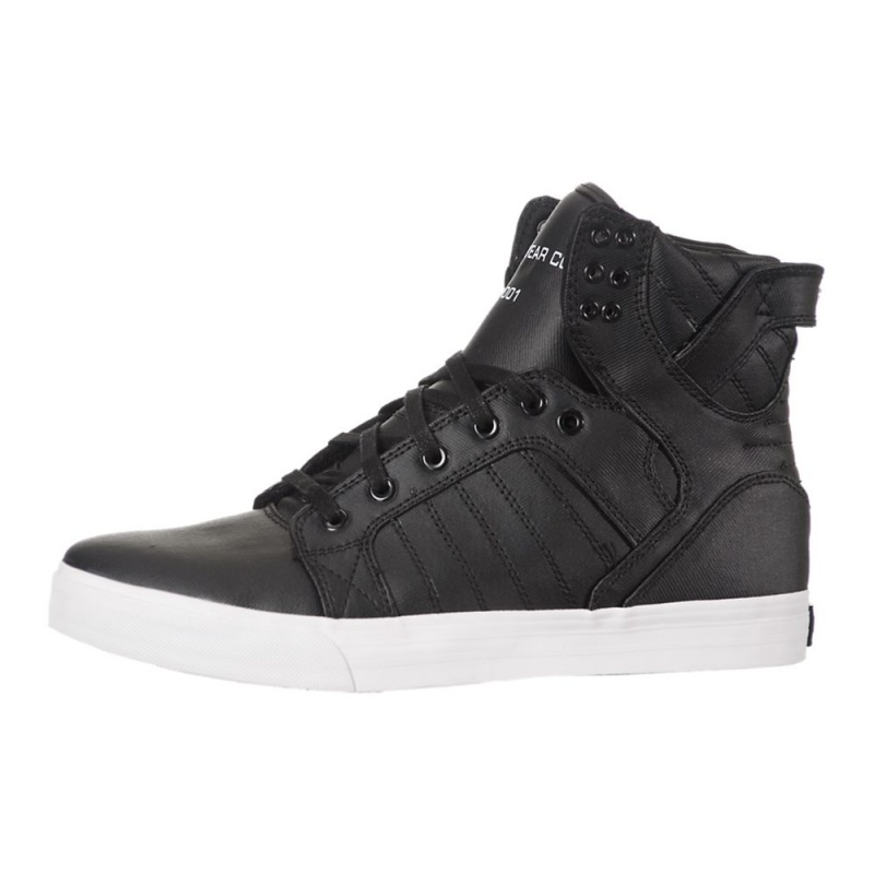 Supra SkyTop Høye Herre Svarte | WZYVD7410