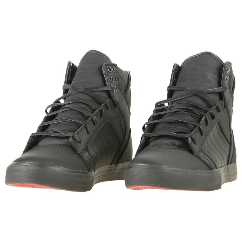 Supra SkyTop Høye Herre Svarte | XIBME9602