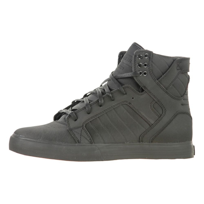 Supra SkyTop Høye Herre Svarte | XIBME9602