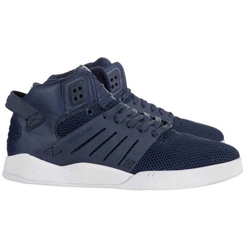 Supra SkyTop III Skatesko Dame Marineblå | ANMZV9184