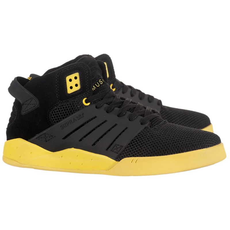 Supra SkyTop III Skatesko Dame Svarte | BLNKF5876