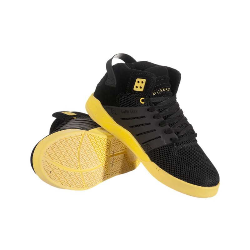 Supra SkyTop III Skatesko Dame Svarte | BLNKF5876