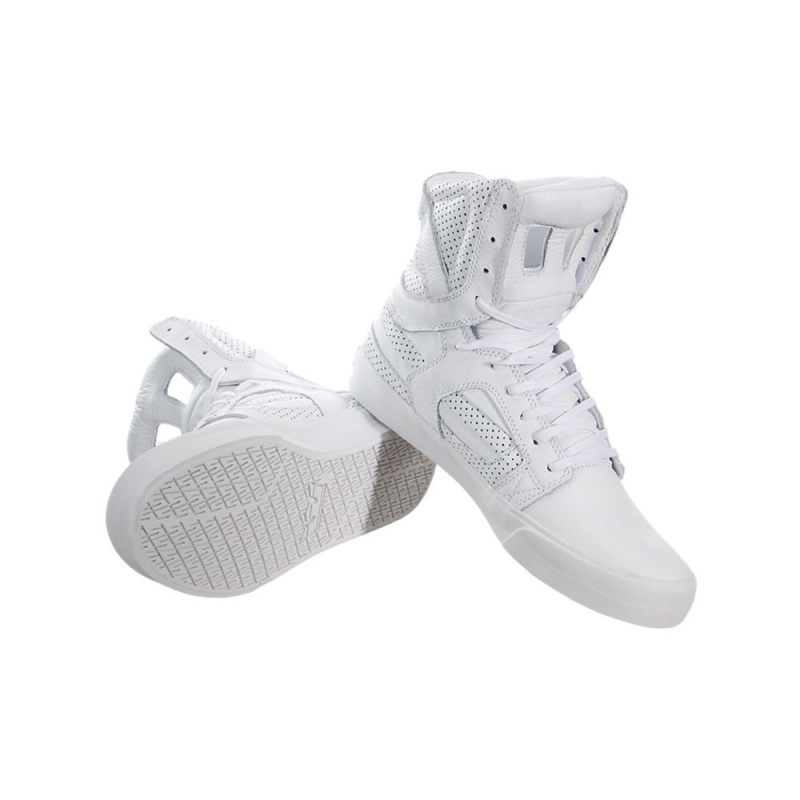 Supra SkyTop II HF Høye Dame Hvite | UHDXN1375