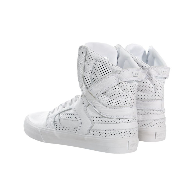 Supra SkyTop II HF Høye Herre Hvite | PQRKC8596