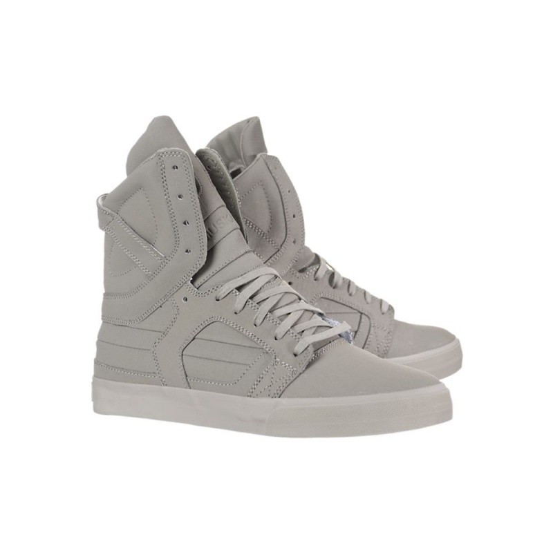 Supra SkyTop II Høye Dame Grå | TKGNL9207