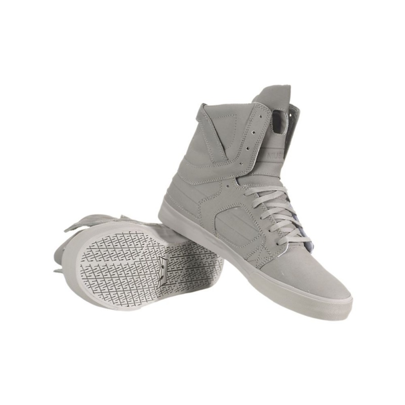 Supra SkyTop II Høye Dame Grå | TKGNL9207