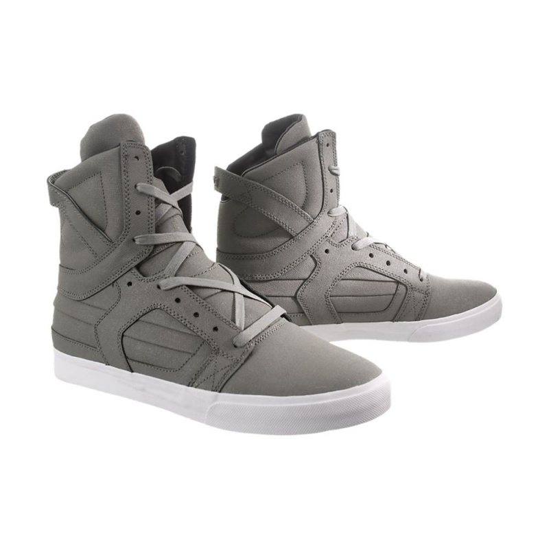 Supra SkyTop II Høye Dame Grå | XSFDR0459