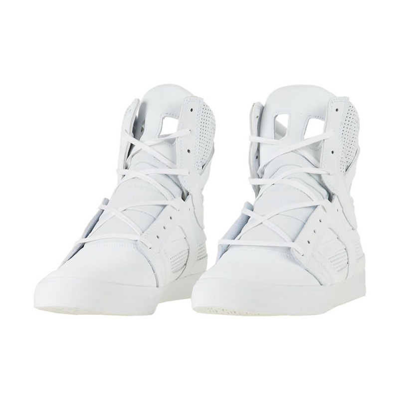 Supra SkyTop II Høye Dame Hvite | PWOHK1076