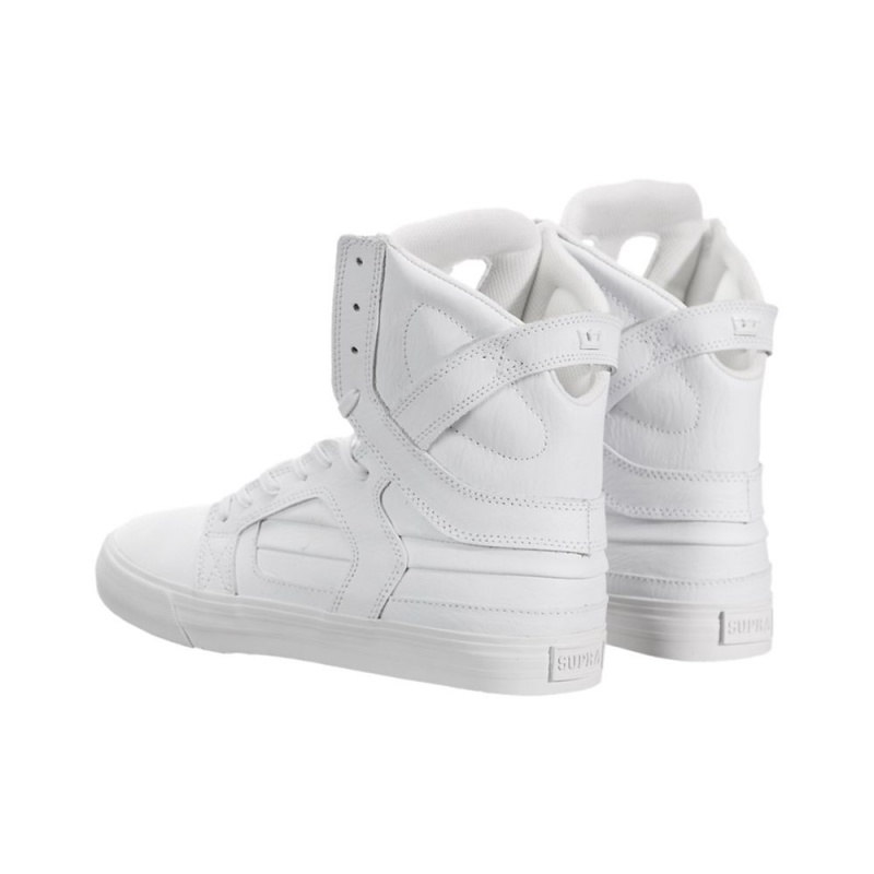 Supra SkyTop II Høye Dame Hvite | YOXMT9276