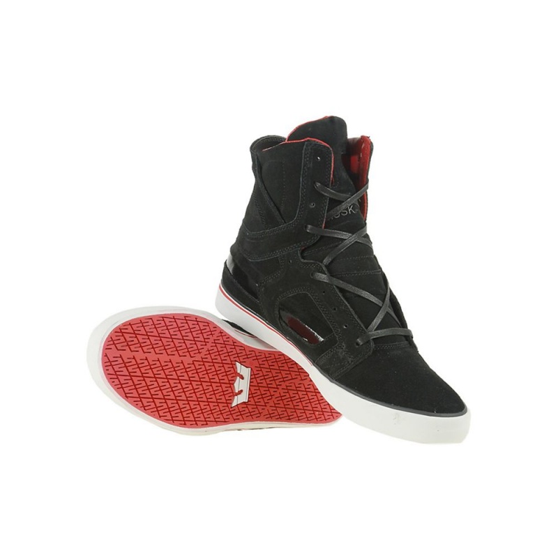 Supra SkyTop II Høye Dame Svarte | LZSDB1729