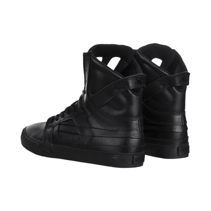 Supra SkyTop II Høye Dame Svarte | NCYOV1076